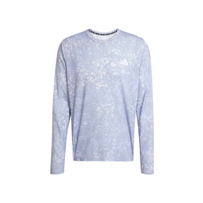 Abbildung von adidas Performance OWN THE RUN Climacool 3STRIPES Langarmshirt, Herren, Größe: Small, Dash grey violet tone