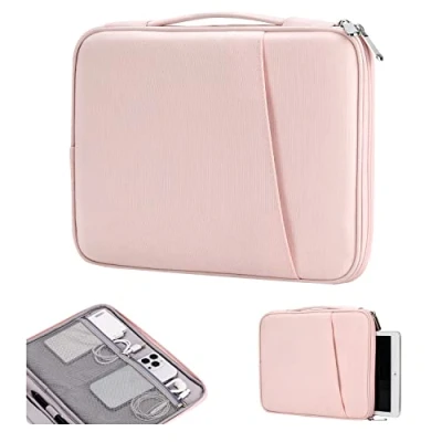 Abbildung von TiMOVO 9 11&quot; Tablet Hülle für iPad 10. Gen. 10.9&quot;, 9/8/7. 10.2&quot;, Air 11/Air 5/4. Galaxy Tab A9+/A9 Plus 11&quot;, Schutztasche mit Taschen, Rosa