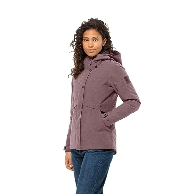 Abbildung von Jack Wolfskin Damen Snowy Park JKT W Jacket, Boysenberry, S