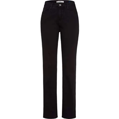 Abbildung von Brax Damen Style Carola Blue Planet Nachhaltige Five pocket Jeans Clean Black 38L