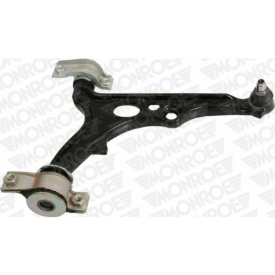 Abbildung von MONROE L12501 Querlenker mit Trag /Führungsgelenk, Gummilager Grauguss FIAT: Coupe, BRAVO 1, Marea Weekend, ALFA ROMEO: 155, 145, GTV