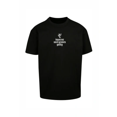 Abbildung von Upscale by Mister Tee Justice Oversize Tshirt print, Herren, Größe: Small, Black
