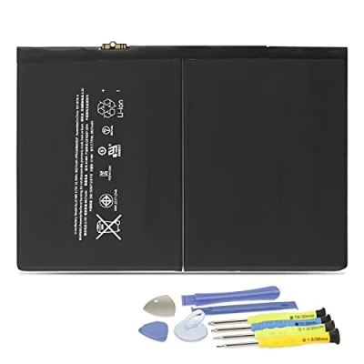 Abbildung von ANTIEE 8827mAh 32.9Wh A1484 Replacement Tablet Akku Kompatibel mit iPad 2017 A1822 A1823 2018 A1893 A1954 Air A1474 A1475 A1476 MD785LL/A MD786LL/A MD787LL/A MD785CH/A with Tools