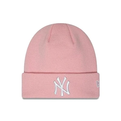 Abbildung von New Era York Yankees MLB League Essential Pink Cuff Knit Beanie One Size