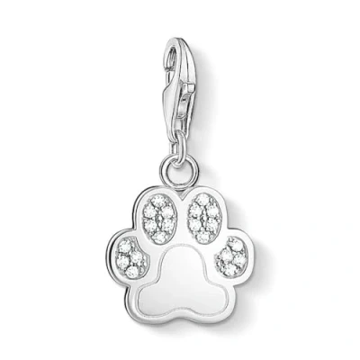 Abbildung von Thomas Sabo Damen Charm Anhänger Tatze Pfote 925 Sterling Silber 1339 051 14