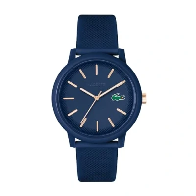 Abbildung von Lacoste Uhr, Herren, Größe: One Size, Blau