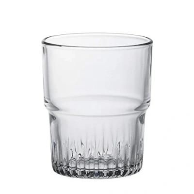 Abbildung von Duralex 1014AB06A0111 Empilable Trinkglas, Wasserglas, Saftglas, 200ml, Glas, transparent, 6 Stück