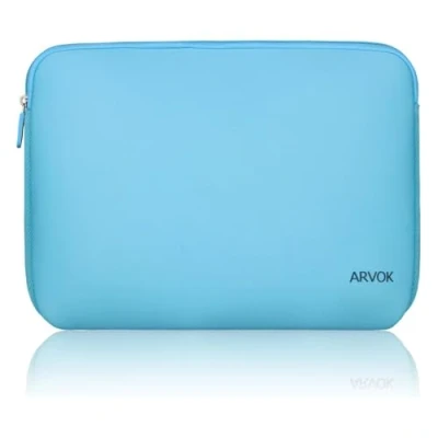 Abbildung von ARVOK 15 15.6 16 Zoll Laptoptasche Schutzhülle für MacBook pro Zoll, Wasserdicht Laptop Sleeve Case Laptophülle Notebook Hülle Tasche HP/Dell/Lenovo/Asus/Acer, Baby Blau
