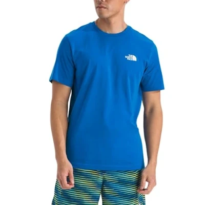 Abbildung von The North Face Simple DOME TEE Tshirt print, Herren, Größe: Small, Hero blue