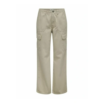 Abbildung von ONLY Damen Onlmalfy Cargo Pant PNT Noos, Silver Lining, M / 32L