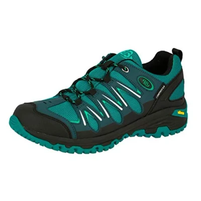 Abbildung von Brütting Expedition Damen Trekking &amp; Wanderhalbschuhe, Petrol/ Schwarz, 41 EU