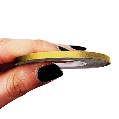 Abbildung von 4R Quattroerre.it 10450 Trim Stripes Klebestreifen für Autos, Gold, 3 mm x 10 mt