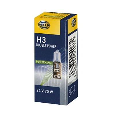 Abbildung von HELLA 8GH 002 090 471 Glühlampe, Fernscheinwerfer H3 24V 70W Halogen MAN: L 2000