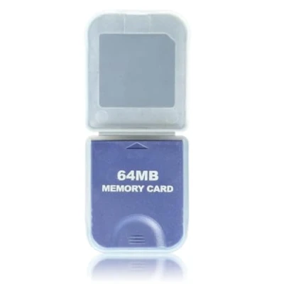 Abbildung von WICAREYO 64M Speicherkarte Memory Card mit Paket Für Wii NGC Gamecube Konsole,Lila