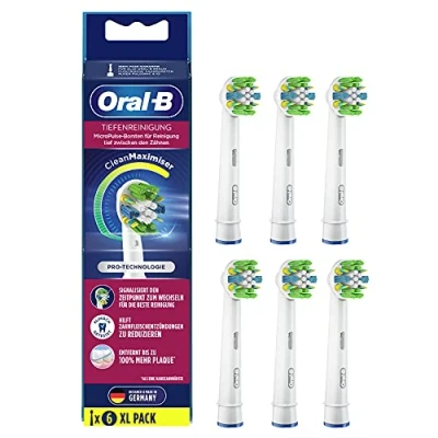 Abbildung von Oral B Aufsteckbürsten Tiefenreinigung Clean Maximizer 6er