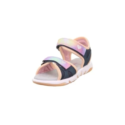 Abbildung von Superfit Pebbles Trekkingsandale für Kinder, Größe: 29, Blue/orange Schuhe