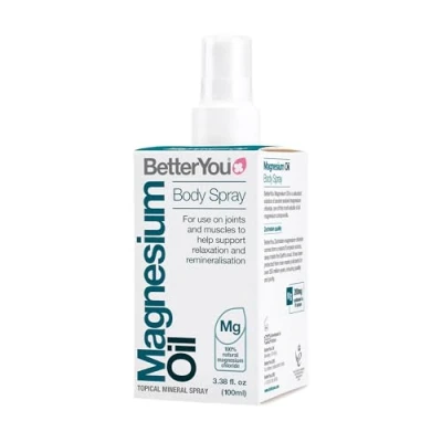 Abbildung von BetterYou Mgnesium Oil Original Spray Gelenkspray Muskelspray 100ml, (Verpackung kann variieren)