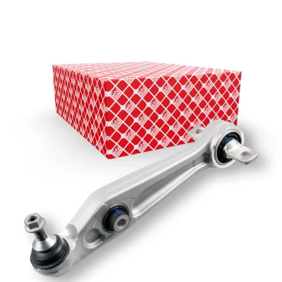 Abbildung von FEBI BILSTEIN 179411 Querlenker mit Lager unten, vorne, Vorderachse rechts, links Aluminium 13,7 TESLA: Model 3