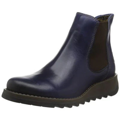 Abbildung von Fly London Keilstiefelette, Damen, Größe: 40, Blue Schuhe