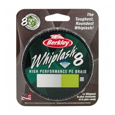 Abbildung von Berkley Whiplash 8 Geflochtene Schnur Grün 150m 0.12mm (17.5kg)