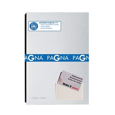 Abbildung von Pagna Unterschriftsmappe silber, 20 teilig, mit Color Einband und dehnbarem Rücken