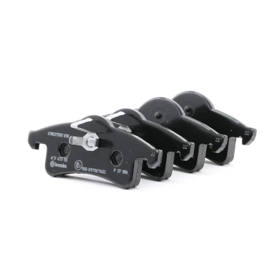 Abbildung von BREMBO P 37 006 Bremsbelagsatz exkl. Verschleißwarnkontakt mit Kolbenclip ohne Zubehör JEEP: GRAND Cherokee 2, II