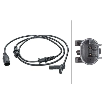 Abbildung von HELLA 6PU 012 679 951 ABS Sensor aktiver 2 1065 MERCEDES BENZ: Vito Tourer, Dualiner
