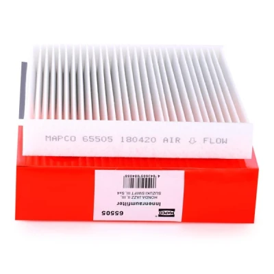 Abbildung von MAPCO 65505 Innenraumfilter Pollenfilter 184 179 30 Papier SUZUKI: SWIFT 3, 4, SX4 I Hatchback, HONDA: Jazz 2, Saloon, FIAT: Sedici