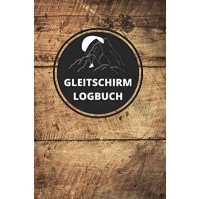 Abbildung von Gleitschirm Logbuch: Flugbuch für das Gleitschirmfliegen zum selber dokumentieren Piloten 110 Seiten im praktischen A5 Format