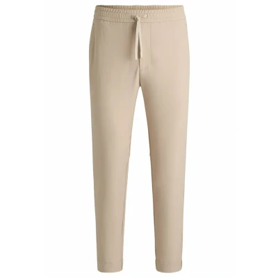 Abbildung von BOSS FLEX Jogginghose, Herren, Größe: 54, Beige nine