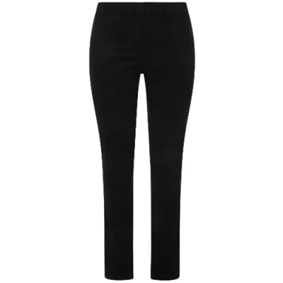 Abbildung von Ulla Popken Damen Jeggings Denim, Sienna Hosen, Schwarz, 38W / 30L EU