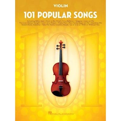 Abbildung von 101 Popular Songs Violin (Instrumental Folio): Noten, Sammelband für Violine