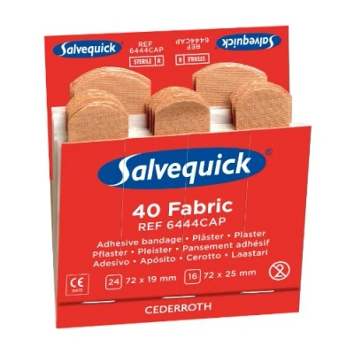 Abbildung von Salvequick Pflasterstrips Elastisch Refill 6444