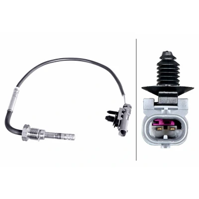 Abbildung von HELLA 6PT 358 226 381 Sensor, Abgastemperatur VOLVO: XC60 I