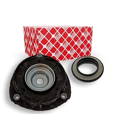 Abbildung von FEBI BILSTEIN 45529 Federbeinstützlager Vorderachse links, rechts mit Kugellager, Wälzlager Gummi SKODA: Octavia 3 Combi