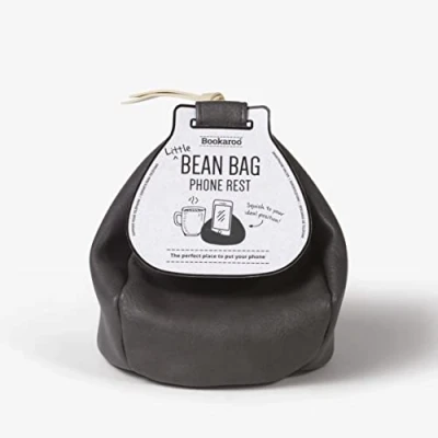 Abbildung von IF Bookaroo Little Bean Bag Telefonablage für Handy, Tablet oder Buch, Anthrazit