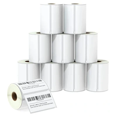 Abbildung von BETCKEY 10 Rollen S0947420 Selbstklebende Etiketten Kompatibel mit DYMO, 102mm x 59mm, 5750 Mehrzwecketiketten für LabelWriter 4XL, NICHT passend 5XL
