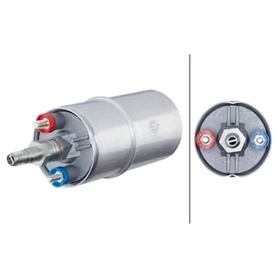 Abbildung von HELLA 8TF 358 303 181 Kraftstoffpumpe elektrisch ohne Dichtung AUDI: 100 C3 Saloon, Avant, 80 B4 VOLKSWAGEN: GOLF 2