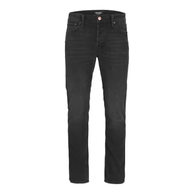 Abbildung von Jack &amp; Jones Jjimike Jjoriginal Jeans Straight Leg, Herren, Größe: 40x32, Black denim