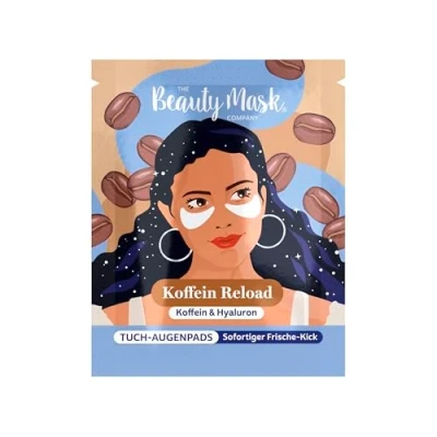 Abbildung von The Beauty Mask Company Tuch Augenpads Koffein Reload Augenpflege für einen sofortigen Frische Kick 1x Sachet mit zwei Pads