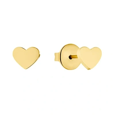 Abbildung von Prinzessin Lillifee Ohrringe Mädchen Kinder Ohrstecker Herz Edelstahl Gold, Kommt in Schmuck Geschenk Box, 2033363