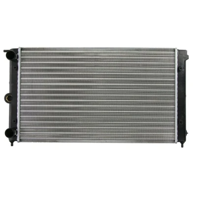 Abbildung von NRF 54694 Kühler, Motorkühlung Aluminium 525 322 34 Kühlrippen mechanisch gefügt VOLKSWAGEN: Polo II Coupe, Hatchback, Santana Saloon