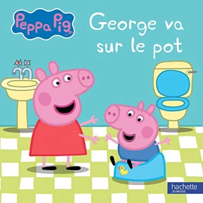 Abbildung von Peppa Pig George va sur le pot
