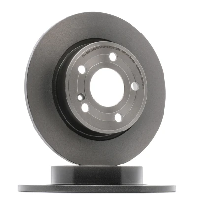 Abbildung von BREMBO 08.D758.11 Bremsscheibe 276 11 5 voll beschichtet hochgekohlt mit Schrauben MERCEDES BENZ: A Class, CLA Coupe, B Class