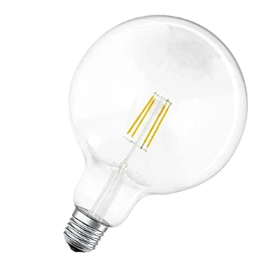 Abbildung von Ledvance LED Filament Smart+ G125 Globe 6W = 60W E27 klar 810lm warmweiß 2700K Dimmbar App Google Alexa Apple HomeKit Bluetooth