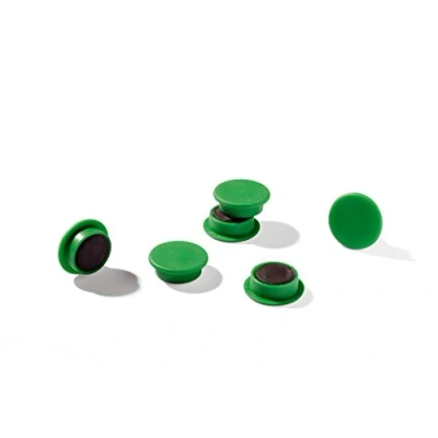 Abbildung von Durable Magnete (21 mm, 210p) 6 Stück grün, für Pinnwand, Kühlschrank &amp; Co., 470205
