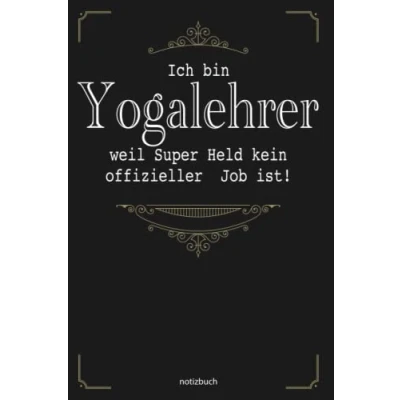 Abbildung von Geschenk Yogalehrer Notizbuch: Notizbuch als für den besten A5 / liniert 120 Seiten Tagebuch Terminplaner Geschenkidee ... Mann zum Abschied Abschiedsgeschenk