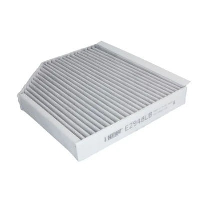 Abbildung von HENGST FILTER E2948LB Innenraumfilter mit antibakterieller Wirkung 280 239 36 AUDI: A5 B8 Sportback, Coupe, A4 Saloon, PORSCHE: Macan