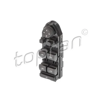 Abbildung von TOPRAN 503 759 Schalter, Fensterheber fahrerseitig, vorne BMW: 5 Saloon, Touring