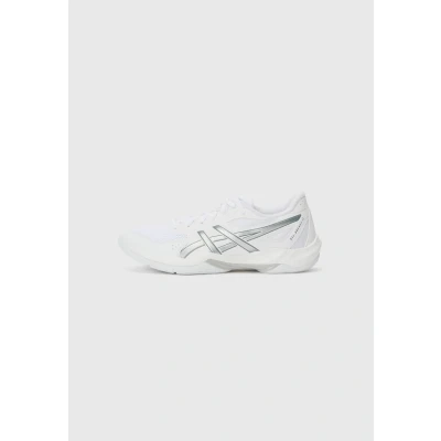 Abbildung von Asics Gelrocket 12 Volleyballschuh, Herren, Größe: 39, White/pure silver Kunststoff/textil